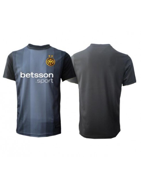 Inter Milan Målvakt Replika Hemmakläder 2025-26 Kortärmad Inter Milan Målvakt Replika Hemmakläder 2025-26 Kortärmad